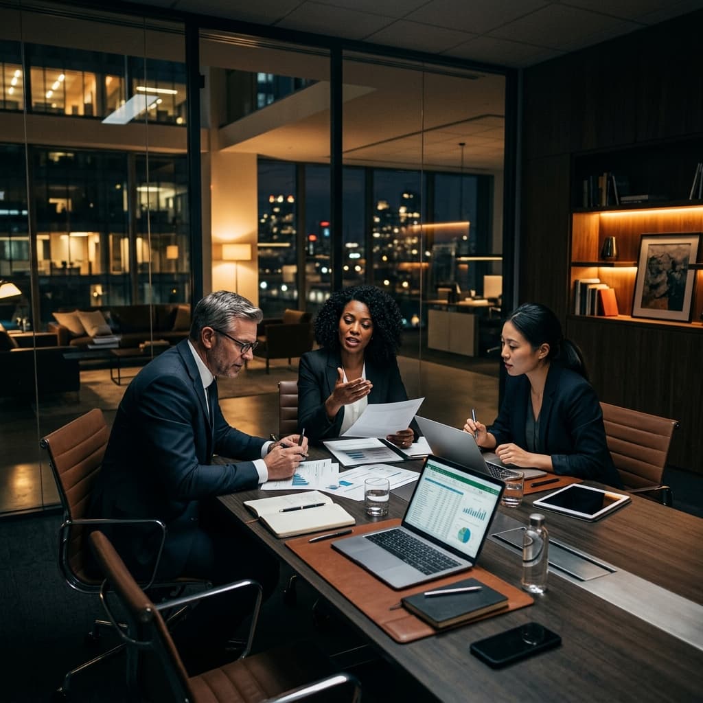 High-ticket corporate consulting