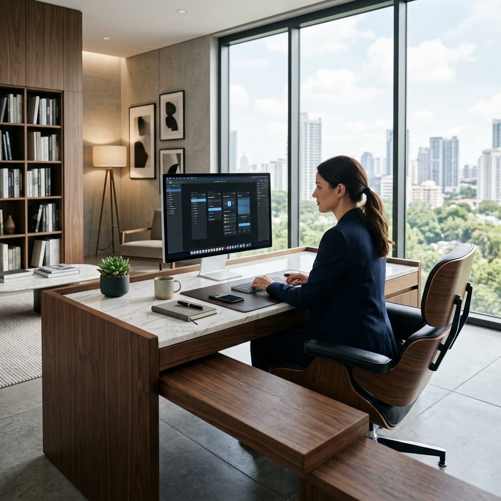 Luxury workspace